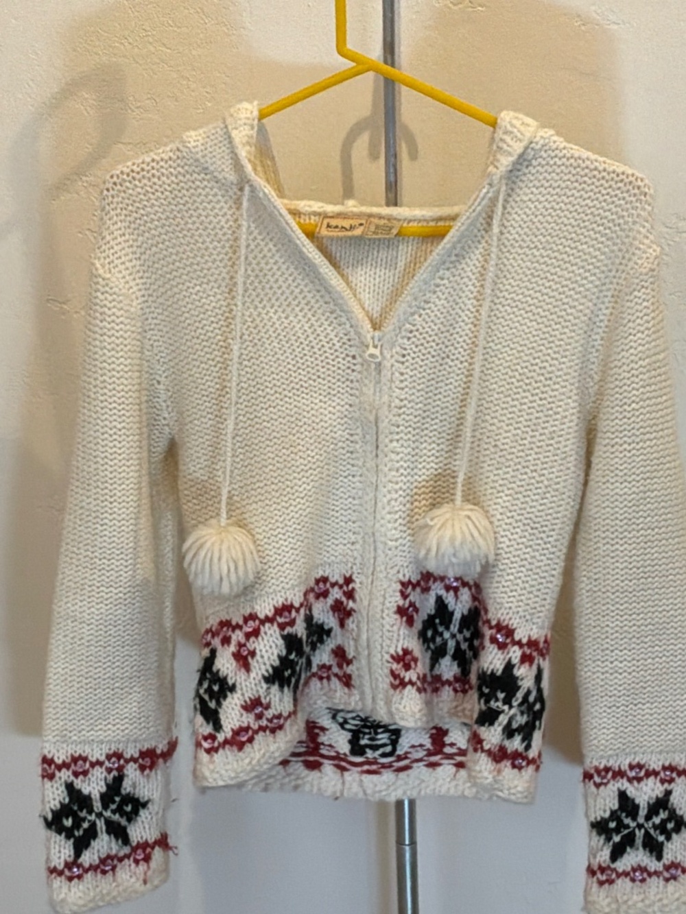 Kenji hooded cardigan sweater
